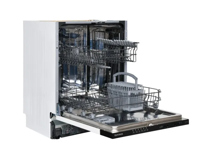 Clearance Telefunken Geschirrspüler Vollintegrierbar 60 cm Einbau Spülmaschine 12 Maßgedecke 6 Programme AquaStop GEV6012D