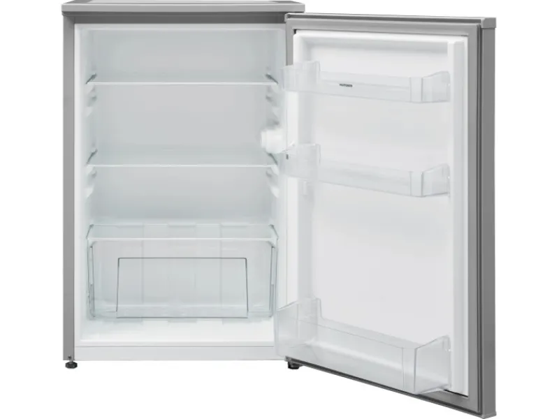 Kühlschrank ohne Gefrierfach Freistehend 135 Liter Kühlschrank Klein mit Gemüsefach Standkühlschrank Kühlschränke