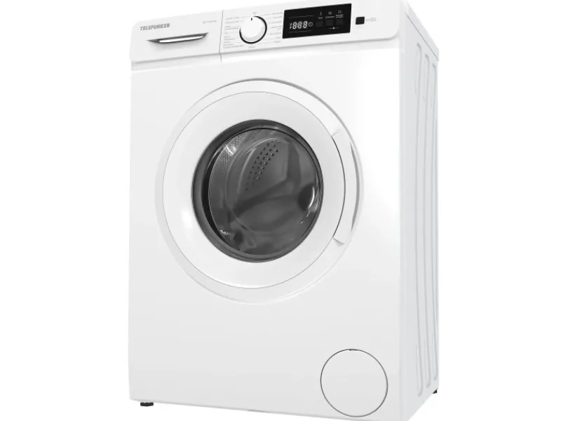 Online Waschmaschine 7kg Frontlader 1400 U/Min. Inverter Motor AquaStop Schontrommel W714AS1W Weiß Waschmaschinen