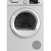 Telefunken Wäschetrockner<Wärmepumpentrockner 7 kg Trockner Frontlader Wäschetrockner Knitterschutz Startzeitvorwahl Leise TWP7EW