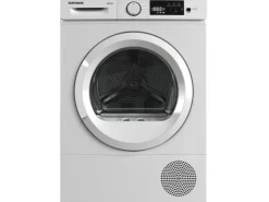 Telefunken Wäschetrockner<Wärmepumpentrockner 7 kg Trockner Frontlader Wäschetrockner Knitterschutz Startzeitvorwahl Leise TWP7EW