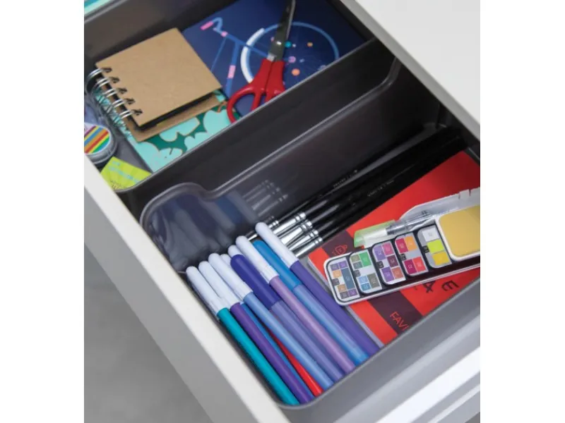 Sale Organizer-Box Bella XS 11,2 cm x 11,4 cm x 11,4 cm Weiß Vorratsdosen