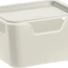 Tontarelli Vorratsdosen|Vorratsbehälter<Organizer-Box Bella L 11,2 cm x 17,9 cm x 13,9 cm Weiß