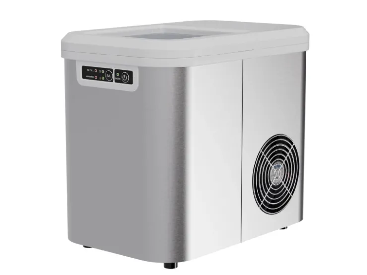 Clearance Tronitechnik Eiswürfelmaschine Ice Maker Eiswürfelbereiter Silber Edelstahl