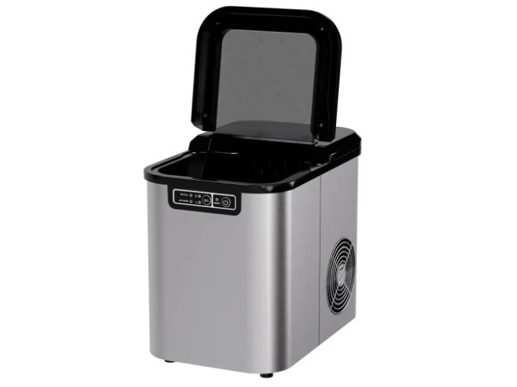 Clearance Tronitechnik Eiswürfelmaschine Ice Maker Eiswürfelbereiter Silber Edelstahl