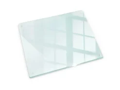 New Tulup Schneidebrett Glas Schneidebrett Transparent 60x52 cm Rechteckiges Schneidebrett Transparente Schneidebrett Schneidebretter|Herdabdeckungen