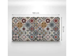 Best Tulup Wandpaneel Sechsecke Wandverkleidung Innen 100x50 cm Wandverkleidung Selbstklebend Wandverkleidung Kunststoff