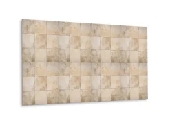 Tulup Wandpaneel Steinstruktur Wandverkleidung Paneel 100x50 cm PVC Wandpaneel Dekorpaneel Küchenrückwände