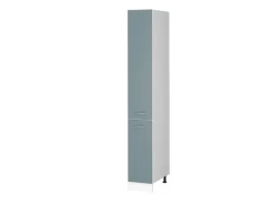 Clearance Vicco Apothekerschrank R-Line Medizinschrank für die Küche Blau-Grau/Weiß 30 cm Blaugrau