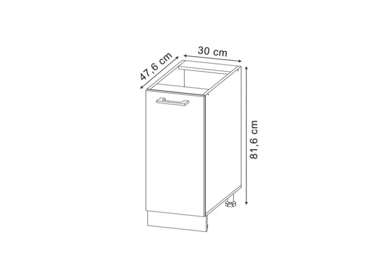 Vorratsbehälter<Vicco Apothekerschrank R-Line Medizinschrank für die Küche Hochglanz/Anthrazit AP Marmor Weiß