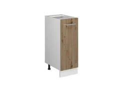Vicco Apothekerschrank R-Line Artisan-Eiche/Weiß 30 cm ohne Arbeitsplatte Artisan Eiche