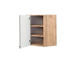 Vicco Eckhängeschrank Fame-Line Grün-Gold Landhaus/Goldkraft Eiche 57 cm Dunkelgrün