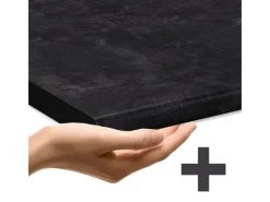 Discount Vicco Fame-Line Küchenzeile Eiche Paneel/Anthrazit 355 cm AP Anthrazit ohne E-Geräte Einbauküchen