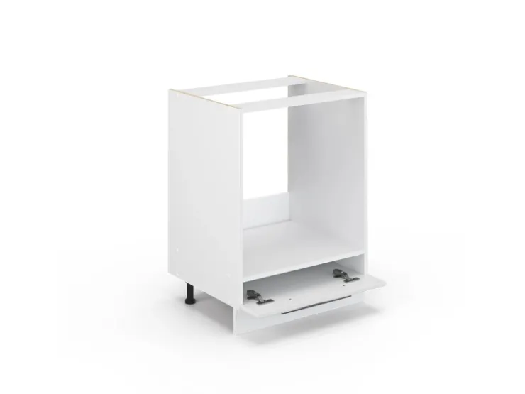 Sale Vicco Herdumbauschrank Fame-Line Hochglanz/ 60 cm AP Marmor Weiß