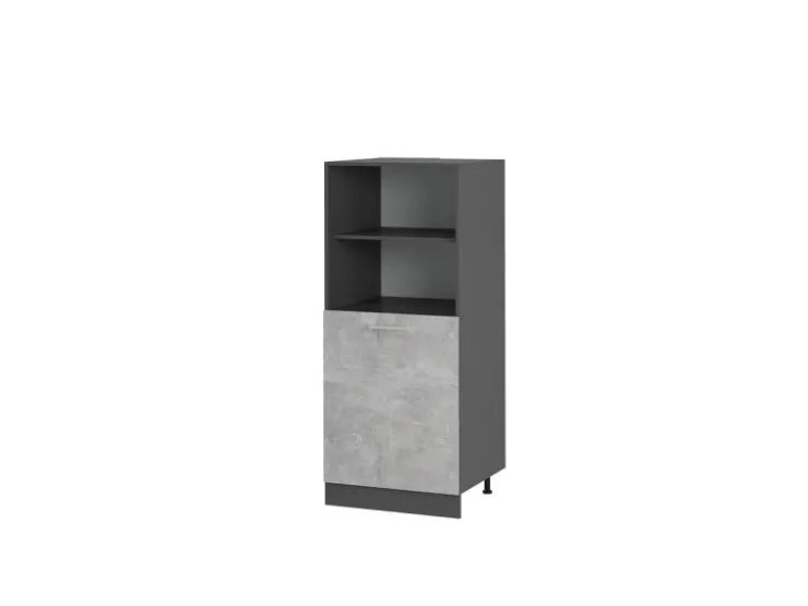 Herde<Vicco Herdumbauschrank R-Line Herdschrank 60 cm Beton