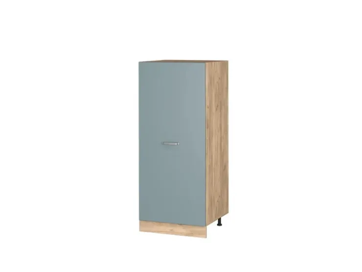 Online Vicco Herdumbauschrank R-Line Küchenkommode Blau-Grau/Goldkraft Eiche 60 cm Blaugrau