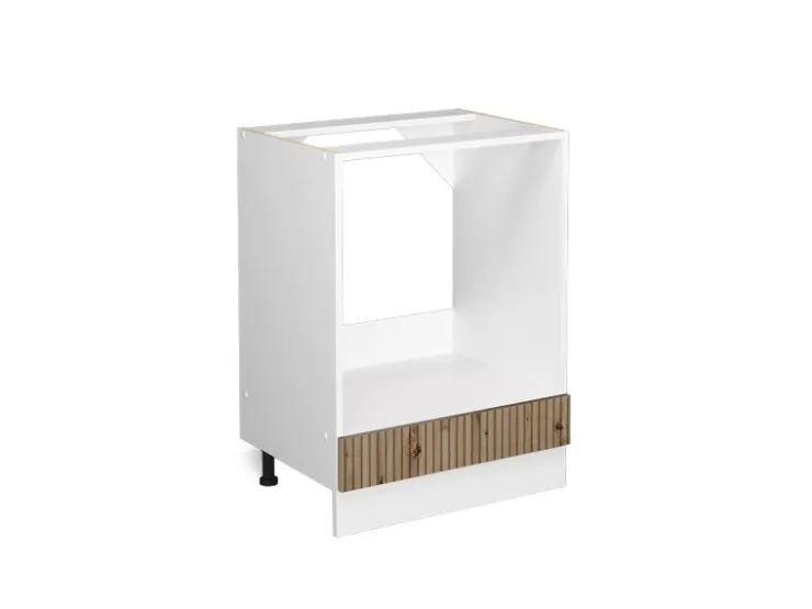 Best Vicco Herdumbauschrank R-Line Artisan-Eiche/Weiß 60 cm ohne Arbeitsplatte Artisan Eiche