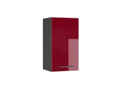 Clearance Vicco Hängeschrank Fame-Line Hängender Küchenschrank Hochglanz/Weiß 45 cm Anthrazit