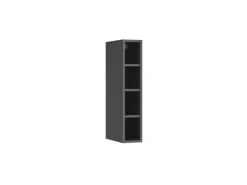 Clearance Vicco Hängeschrank Fame-Line Offener Küchenschrank 15 cm Anthrazit