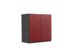 Clearance Vicco Hängeschrank R-Line Hängender Küchenschrank /Anthrazit 60 cm J-Shape Rot