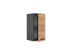 Pfannen|Küchenschränke<Vicco Hängeschrank R-Line Hängender Küchenschrank Goldkraft /Anthrazit 30 cm Eiche