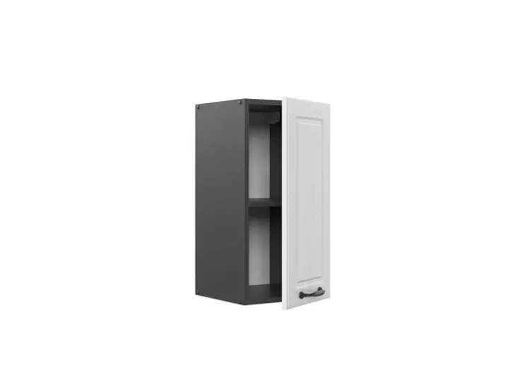 Pfannen|Küchenschränke<Vicco Hängeschrank R-Line Hängender Küchenschrank Landhaus/Anthrazit 30 cm Weiß