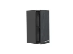 Best Vicco Hängeschrank R-Line Hängender Küchenschrank Schwarz Beton/Anthrazit 30 cm Beton Anthrazit