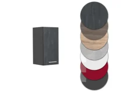 Best Vicco Hängeschrank R-Line Hängender Küchenschrank Schwarz Beton/Anthrazit 30 cm Beton Anthrazit
