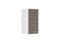 Hot Vicco Hängeschrank R-Line Hängender Küchenschrank Grau/Weiß 30 cm Pfannen|Küchenschränke