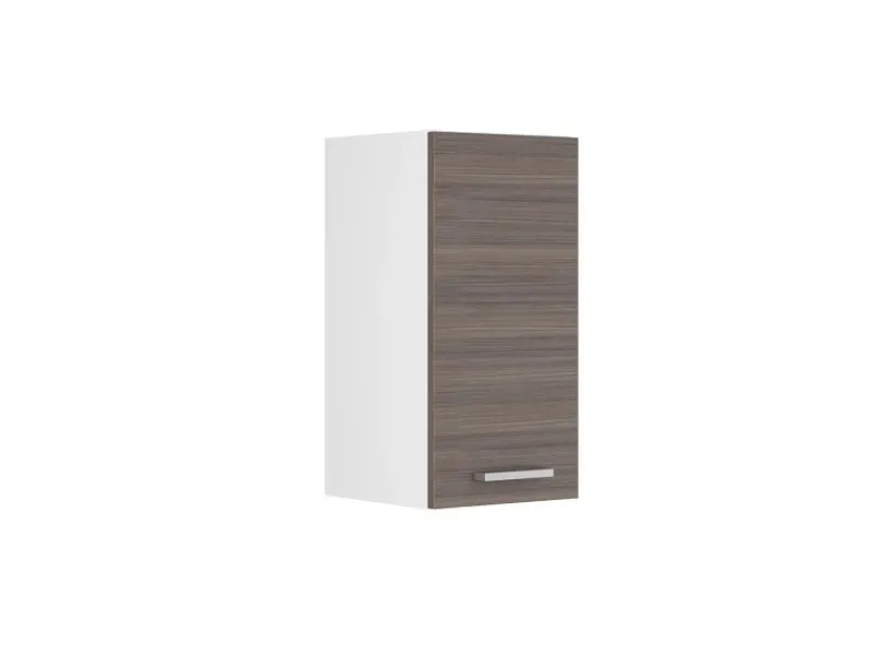 Hot Vicco Hängeschrank R-Line Hängender Küchenschrank Grau/Weiß 30 cm Pfannen|Küchenschränke