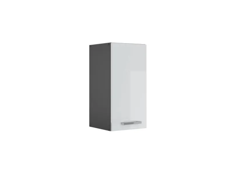 Hot Vicco Hängeschrank R-Line Hängender Küchenschrank Hochglanz/Anthrazit 30 cm Pfannen