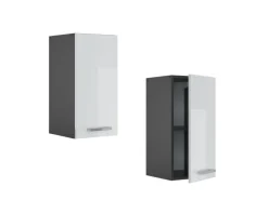 Hot Vicco Hängeschrank R-Line Hängender Küchenschrank Hochglanz/Anthrazit 30 cm Pfannen