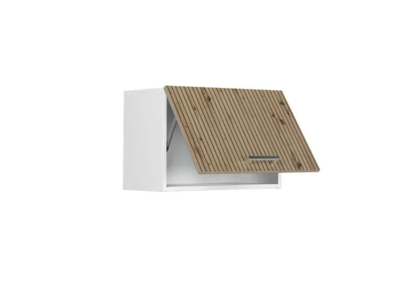 Vicco Hängeschrank R-Line Hängender Küchenschrank Artisan-Eiche/Weiß 60 cm Flach Küchenschränke