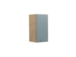 Discount Vicco Hängeschrank R-Line Hängender Küchenschrank Blau-Grau/Goldkraft Eiche 30 cm Küchenschränke