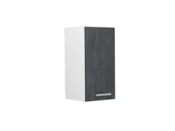 Küchenschränke<Vicco Hängeschrank R-Line Hängender Küchenschrank Schwarz Beton/Weiß 30 cm Beton Anthrazit