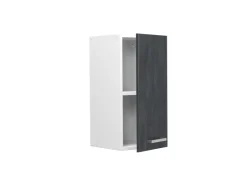 Küchenschränke<Vicco Hängeschrank R-Line Hängender Küchenschrank Schwarz Beton/Weiß 30 cm Beton Anthrazit