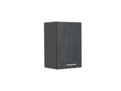 Vicco Hängeschrank R-Line Hängender Küchenschrank Schwarz Beton/Anthrazit 40 cm Küchenschränke