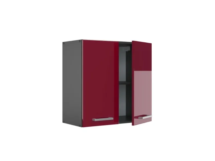 Vicco Hängeschrank R-Line Hängender Küchenschrank Hochglanz/Weiß 60 cm Küchenschränke