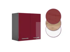 Vicco Hängeschrank R-Line Hängender Küchenschrank Hochglanz/Weiß 60 cm Küchenschränke