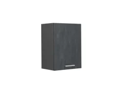 Küchenschränke<Vicco Hängeschrank R-Line Hängender Küchenschrank Schwarz Beton/Anthrazit 45 cm Beton Anthrazit