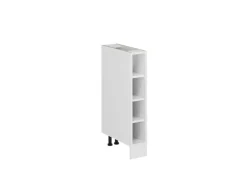 Vicco Küchenregal R-Line Offener Küchenschrank 15 cm ohne Arbeitsplatte Weiß
