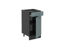 Online Vicco Küchenunterschrank R-Line Artisan-Eiche/Weiß 40 cm AP Anthrazit Pfannen