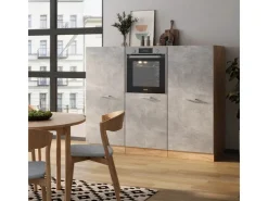 Zubehör Für Küchenarmatur|Herde<Vicco R-Line Küchenblock /Goldkraft Eiche 180 cm ohne Arbeitsplatte ohne E-Geräte Beton