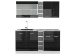 Sale Vicco R-Line Mini-Küche 160 cm AP Marmor ohne E-Geräte Single-Küchen|Miniküchen