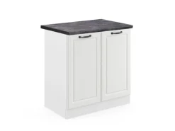 Sale Vicco Spülenunterschrank R-Line Landhaus/ 80 cm AP Anthrazit Küchenschränke