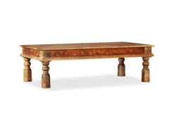 Discount vidaXL Couchtisch Massivholz Mango Akazie 110x60x38 cm 245140 Gefrierschränke