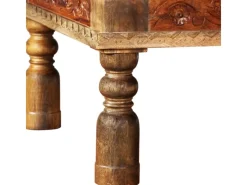 Discount vidaXL Couchtisch Massivholz Mango Akazie 110x60x38 cm 245140 Gefrierschränke