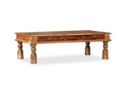 Discount vidaXL Couchtisch Massivholz Mango Akazie 110x60x38 cm 245140 Gefrierschränke