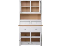 Sale vidaXL Highboard Weiß 93x40,5x180 cm Kiefernholz Panama Küchenschränke