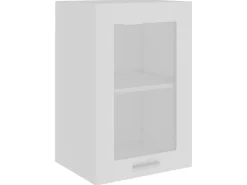 Sale vidaXL Hängeglasschrank Weiß 40x31x60 cm Holzwerkstoff